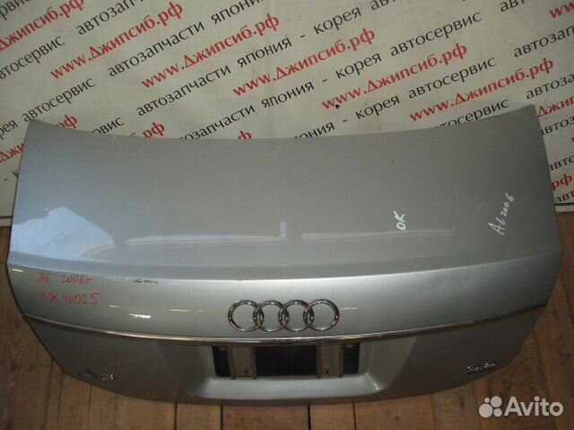 Крышка багажника Audi A6 C6 Крышка багажника Audi A6 C6