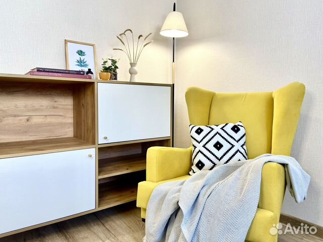 

1-к. квартира, 37 м², 2 кровати