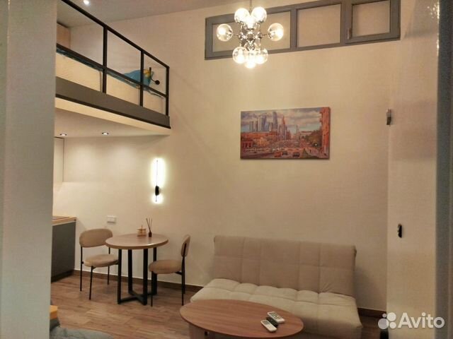

Квартира-студия, 28 м², 3 кровати