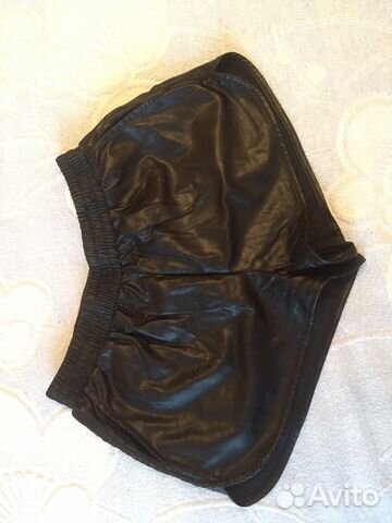 Шорты из экокожи новые Шорты из экокожи новые