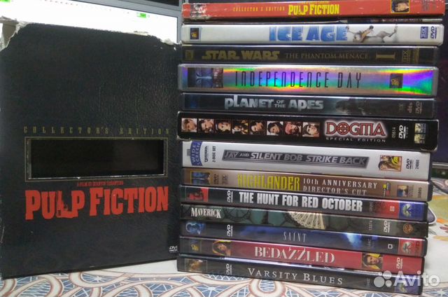 Коллекционные фильмы на DVD на англ. языке