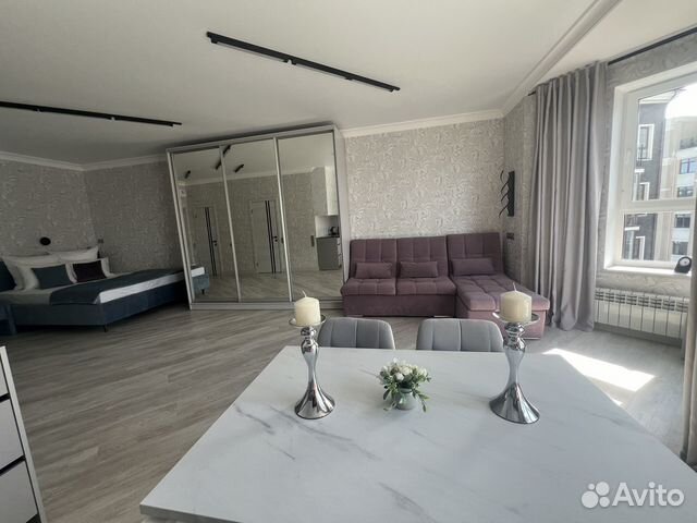 

Квартира-студия, 49 м², 2 кровати
