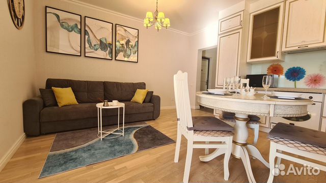 

Квартира-студия, 49 м², 2 кровати