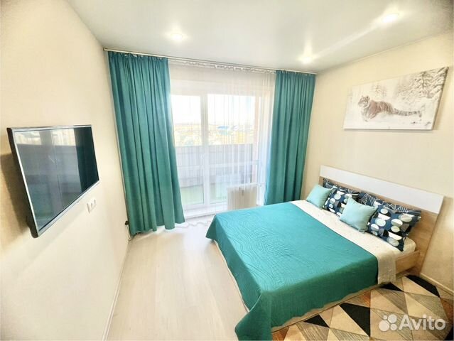 

Квартира-студия, 32 м², 2 кровати