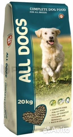 Корм ALL dogs для взрослых собак всех пород.А413 купить на Зозу.ру - фотография № 1