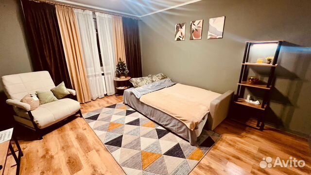 

1-к. квартира, 37 м², 2 кровати