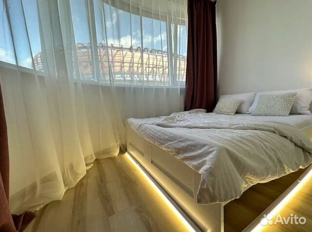 

Квартира-студия, 29 м², 2 кровати