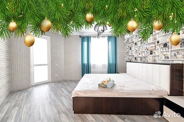 

1-к. квартира, 40 м², 2 кровати