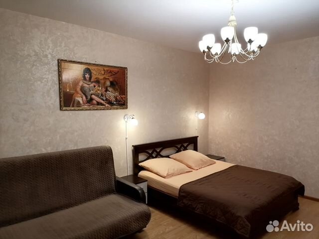 

1-к. квартира, 45 м², 2 кровати