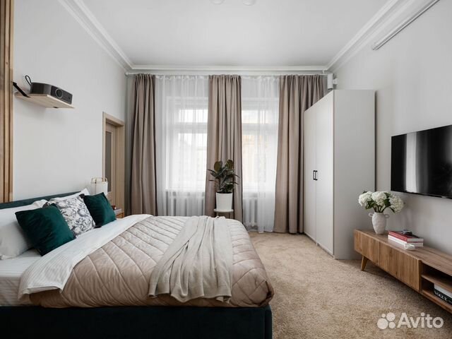 

1-к. квартира, 40 м², 2 кровати