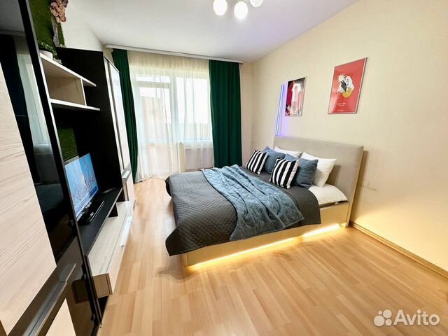 

1-к. квартира, 42,4 м², 2 кровати