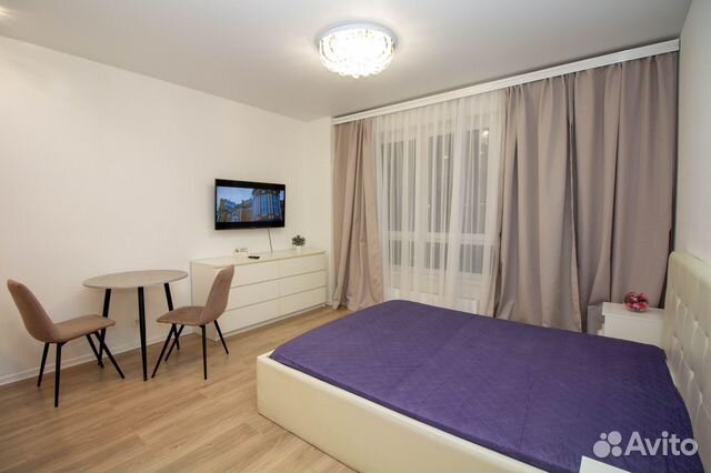 

Квартира-студия, 25 м², 1 кровать