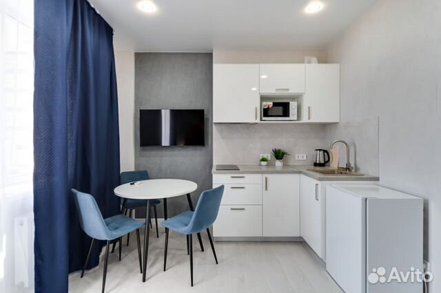 

Квартира-студия, 30 м², 1 кровать
