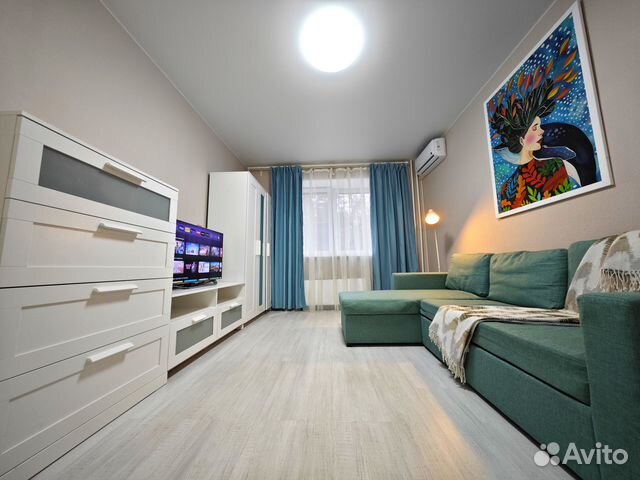 

1-к. квартира, 37 м², 2 кровати