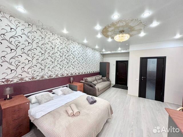 

Квартира-студия в апарт-отеле, 27 м², 2 кровати