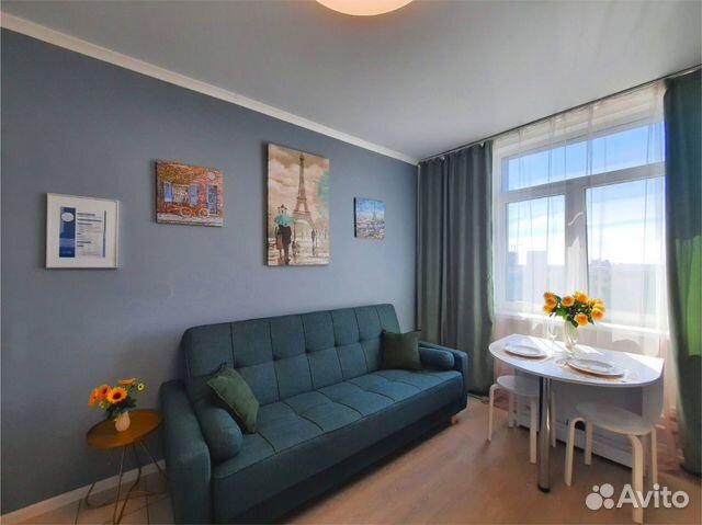 

1-к. квартира, 37 м², 2 кровати
