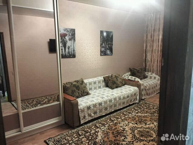 

1-к. квартира, 36 м², 2 кровати