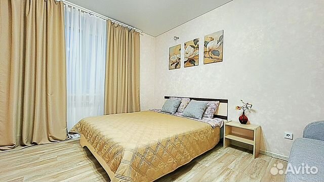

1-к. квартира, 45 м², 2 кровати