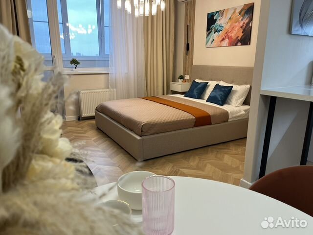 

Квартира-студия, 28 м², 1 кровать