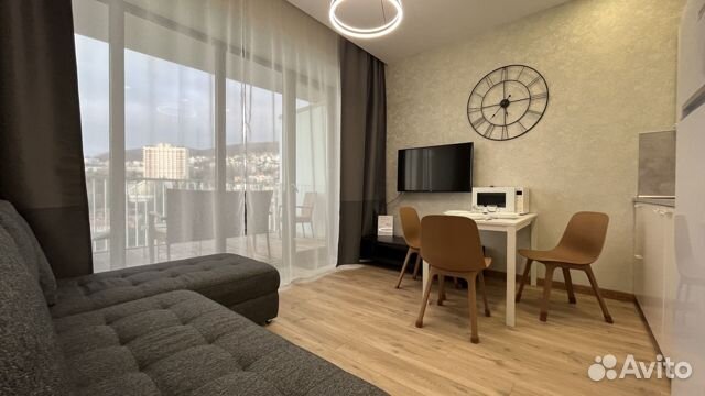 

1-к. квартира в апарт-отеле, 48 м², 1 кровать