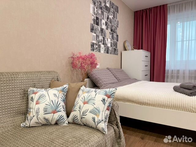 

1-к. квартира, 35,5 м², 2 кровати