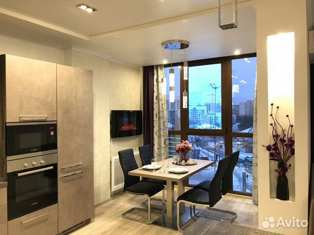 

Квартира-студия, 50 м², 2 кровати