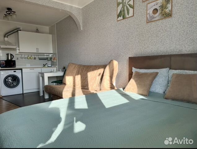 

Квартира-студия, 30 м², 2 кровати