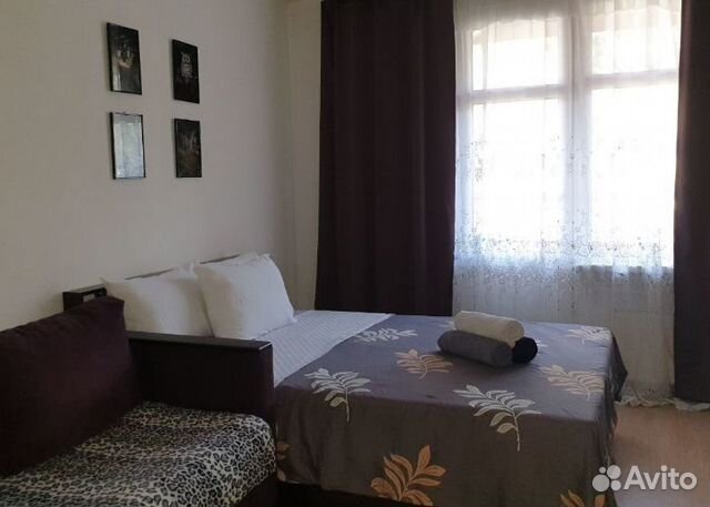 

Квартира-студия, 30 м², 2 кровати