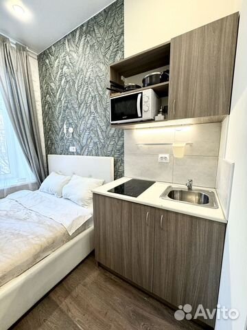 

Квартира-студия, 14 м², 1 кровать