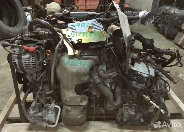 Контрактный двигатель qr20de nissan X-Trail 2WD