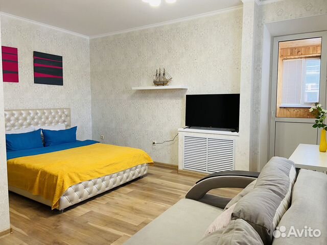 

1-к. квартира, 45 м², 2 кровати