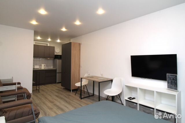 

Квартира-студия, 32 м², 3 кровати