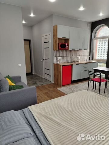 

Квартира-студия, 28 м², 2 кровати