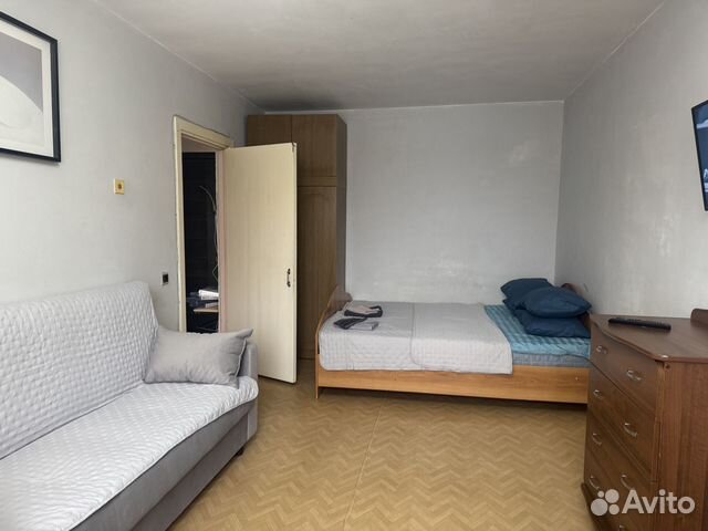 

1-к. квартира, 38 м², 2 кровати