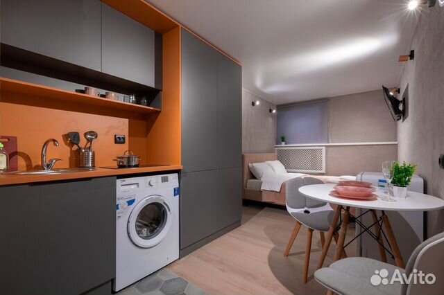 

Квартира-студия в апарт-отеле, 18,2 м², 1 кровать
