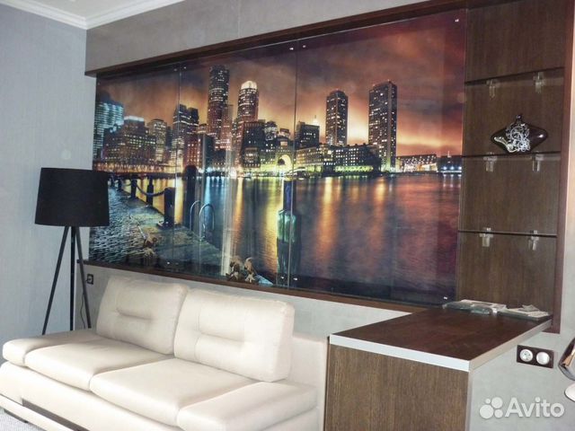 Фотопанно на стекле, модульные картины