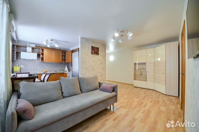 

1-к. квартира, 43 м², 2 кровати