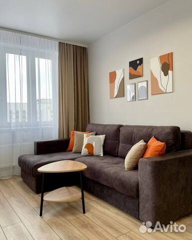 

1-к. квартира, 38,5 м², 2 кровати