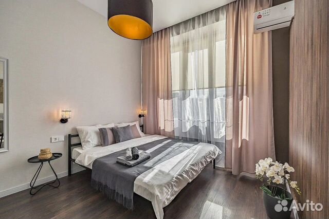 

Квартира-студия, 44 м², 2 кровати