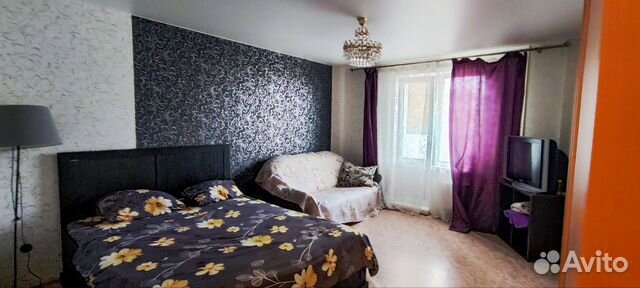 

1-к. квартира, 39 м², 2 кровати