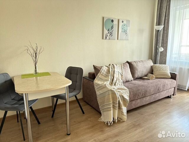 

Квартира-студия, 25 м², 1 кровать