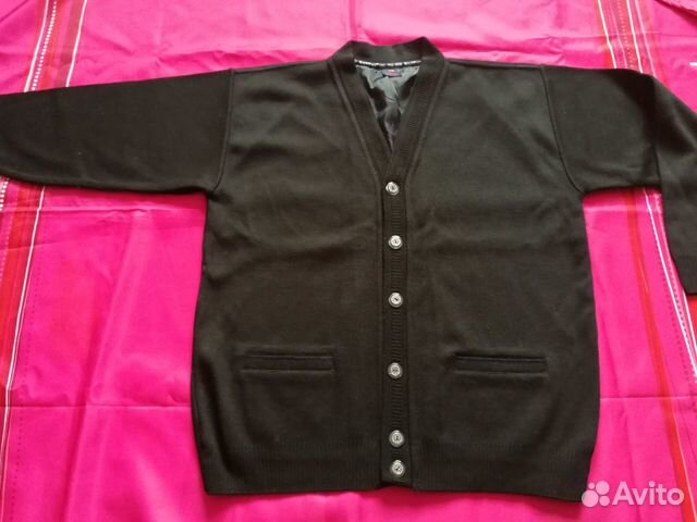 Полувер джемпер мужской на пуговицах, 52 размер Полувер джемпер мужской на пуговицах, 52 размер