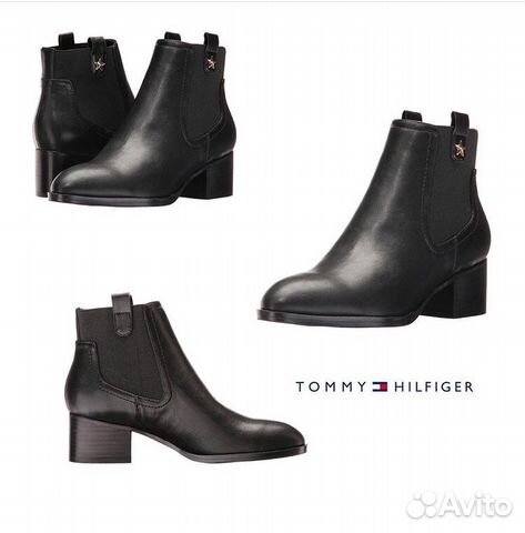 Ботинки женские Tommy Hilfiger оригинал кожа 39р Ботинки женские Tommy Hilfiger оригинал кожа 39р