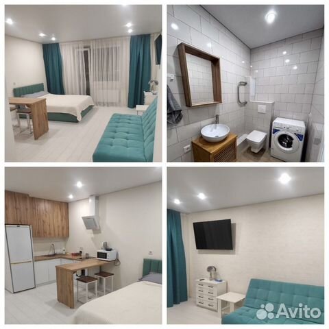 

Квартира-студия, 36 м², 2 кровати