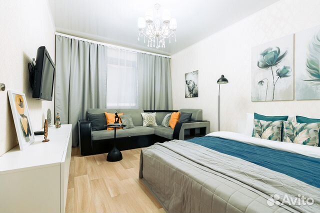 

1-к. квартира, 33 м², 2 кровати