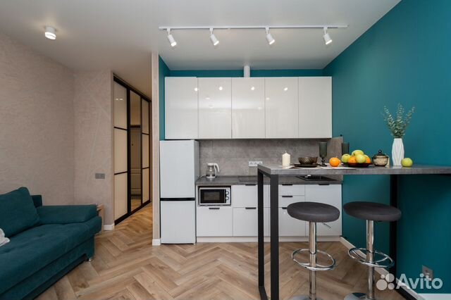 

Квартира-студия, 32 м², 2 кровати