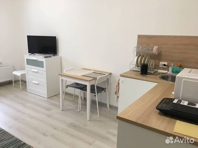 

Квартира-студия, 23,7 м², 2 кровати