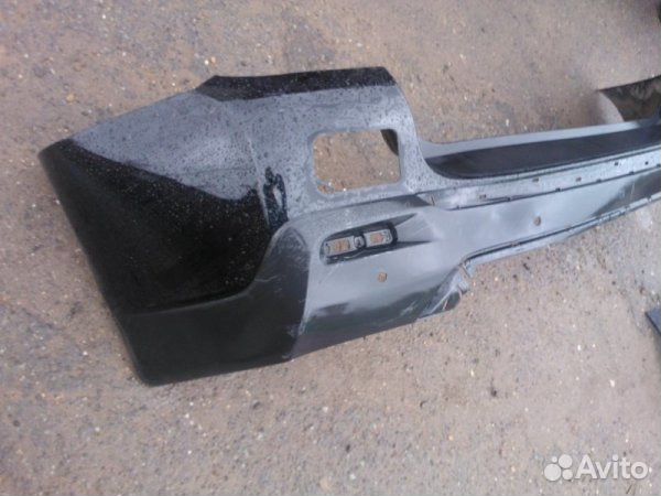 Бампер задний Toyota Highlander II с 2007-2013г