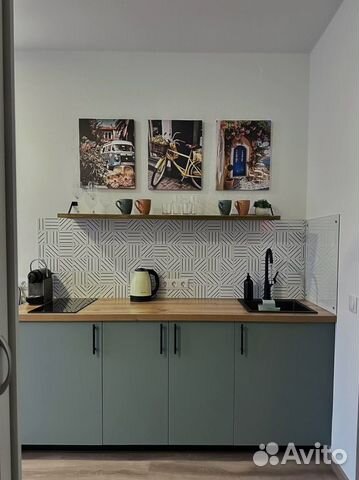 

Квартира-студия, 18 м², 1 кровать