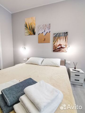 

Квартира-студия, 40 м², 2 кровати